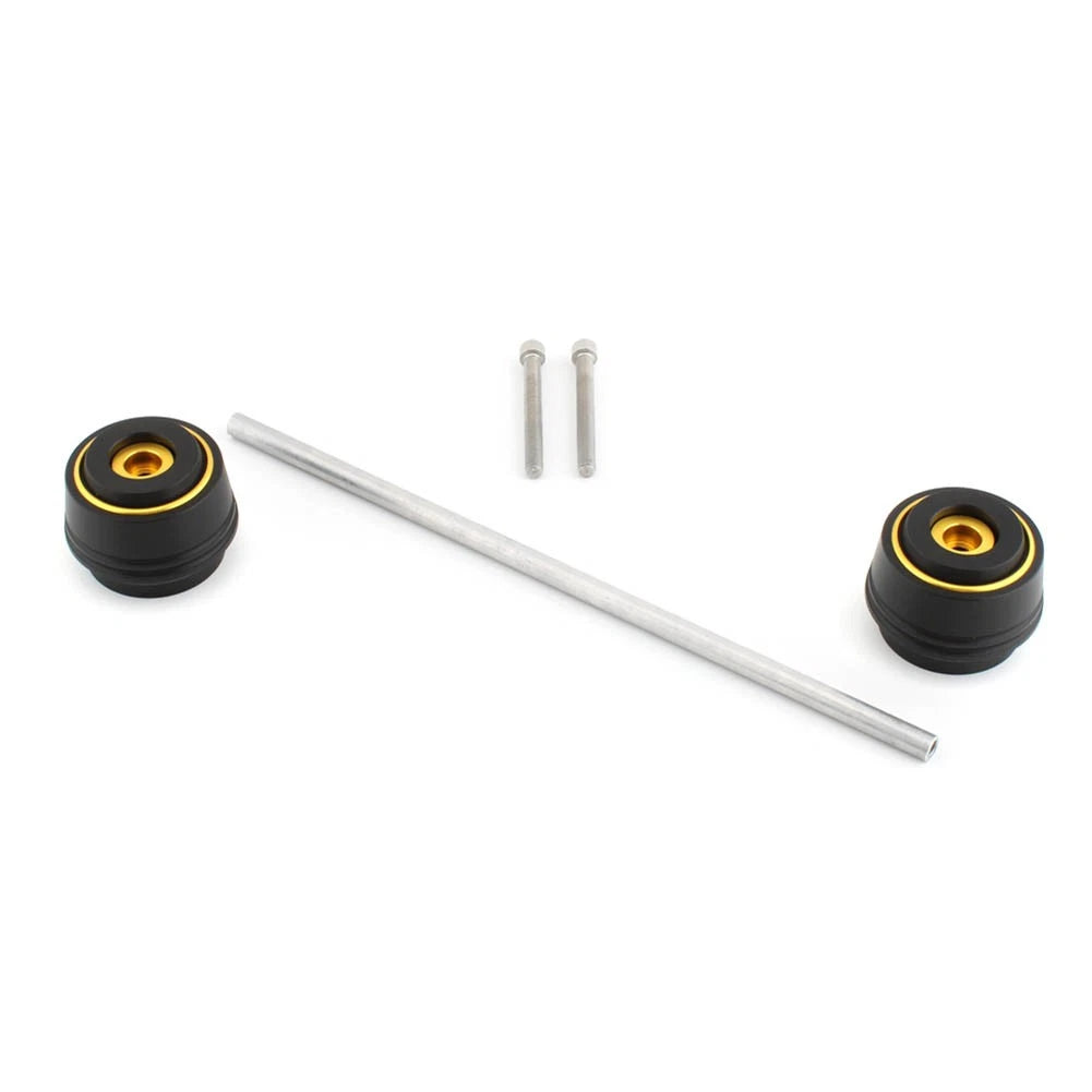 Front Wheel Axle Fork Slider Crash Protector for Zontes Shengshi 368 (D E M)