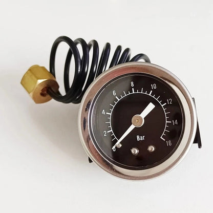 Wall Mounted Pressure Gauge for Coffee and Milk Applications