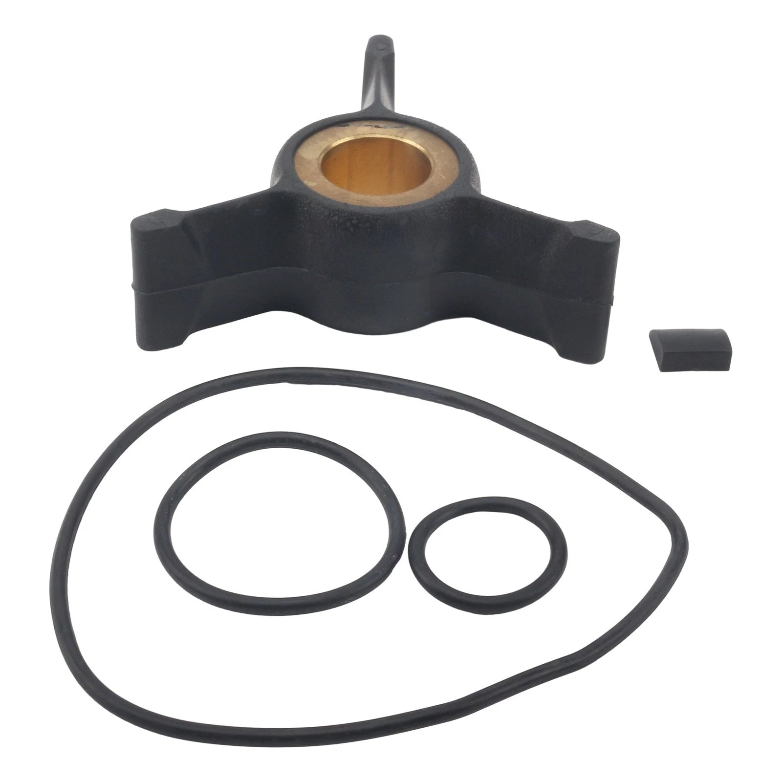 Water Pump Impeller & Key Seal for Evinrude Johnson 35-50 HP Outboard (777825)