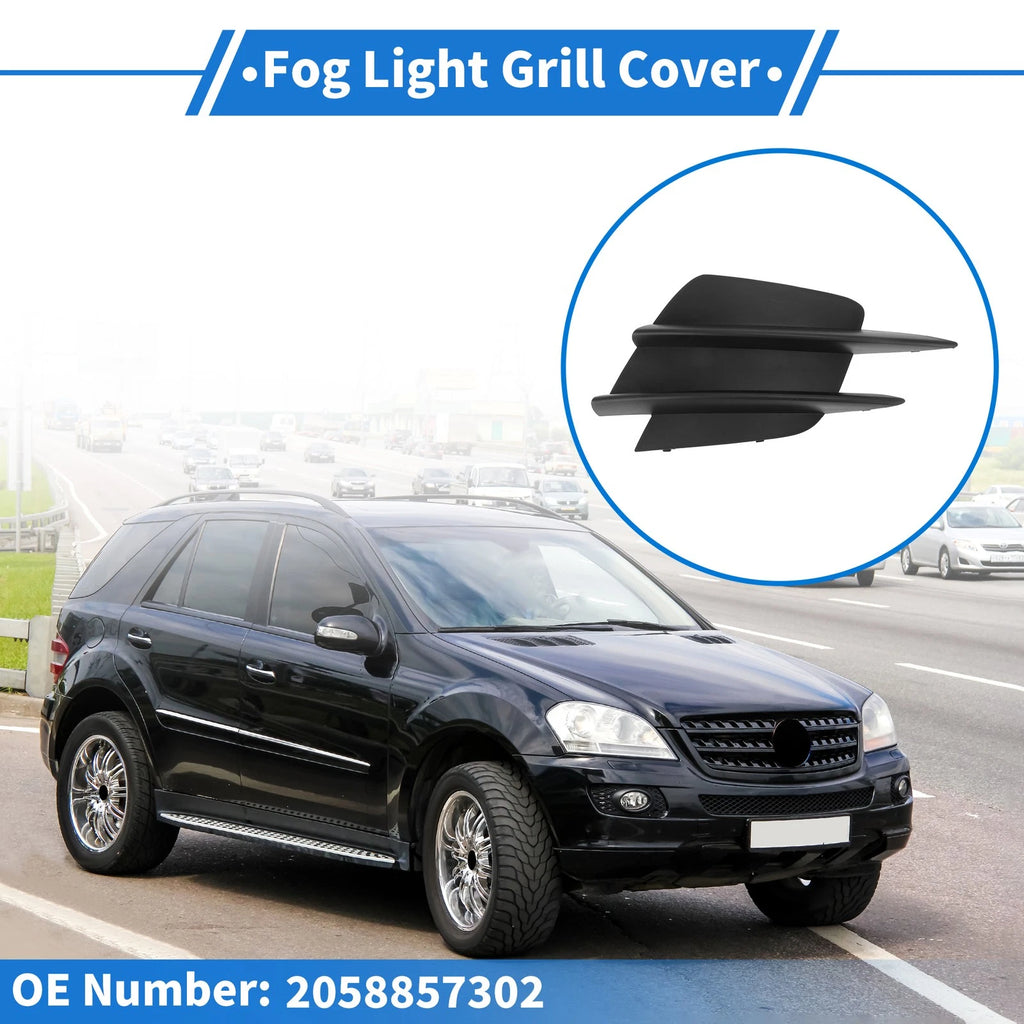Front Right Fog Light Grill Replacement for Mercedes-Benz C-Class W205 (2014–2021)