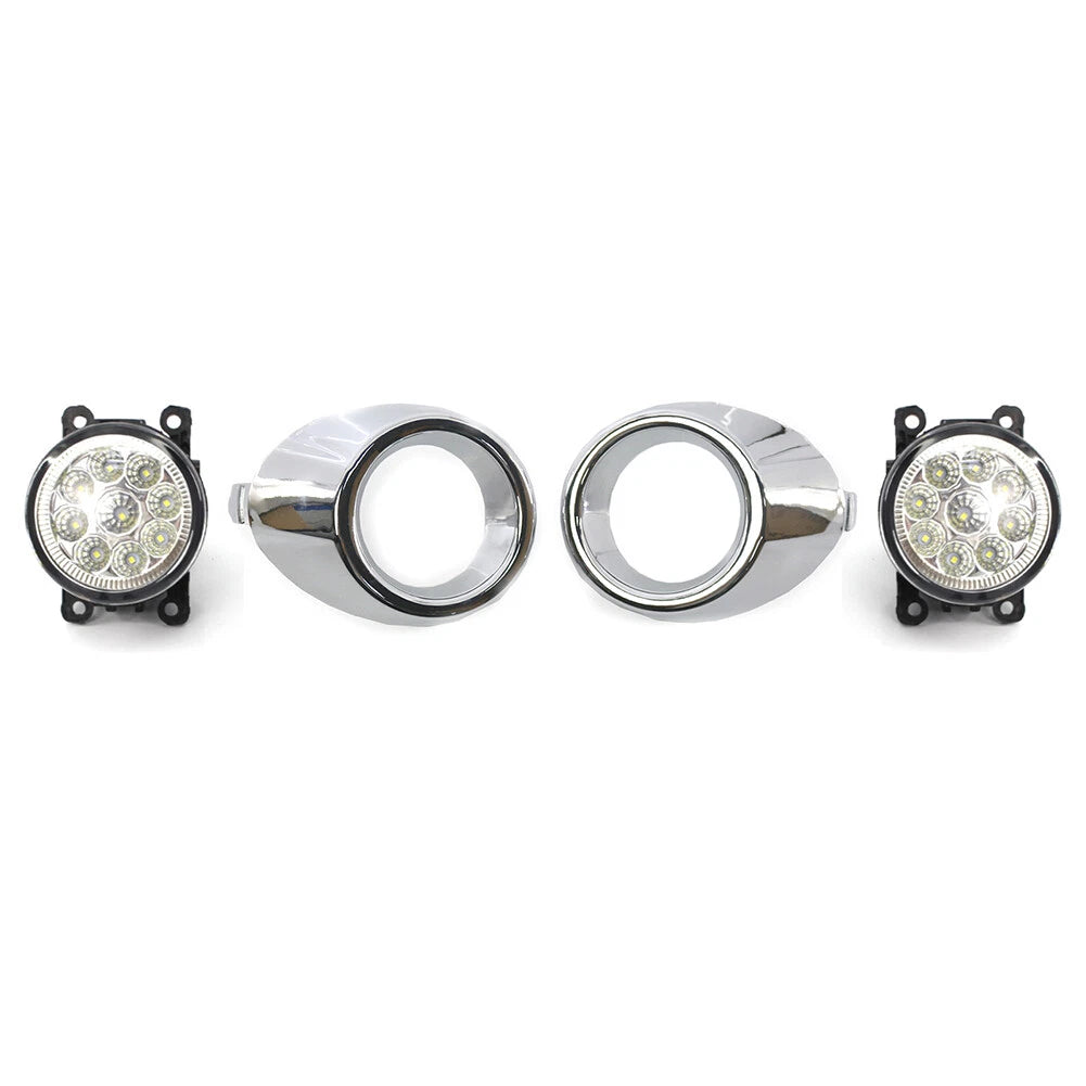 Fog Light Kit for Ford Fiesta (2008–2012) - Includes Frame Cover