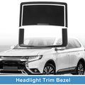 Front Headlight Trim Bezel Set for Mitsubishi Outlander (2022–2024)