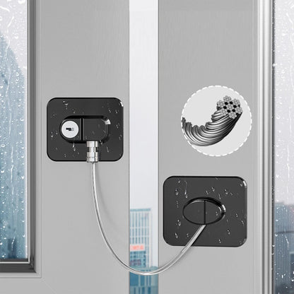 Childproof Double Lock Refrigerator Lock for Cabinets & Drawers