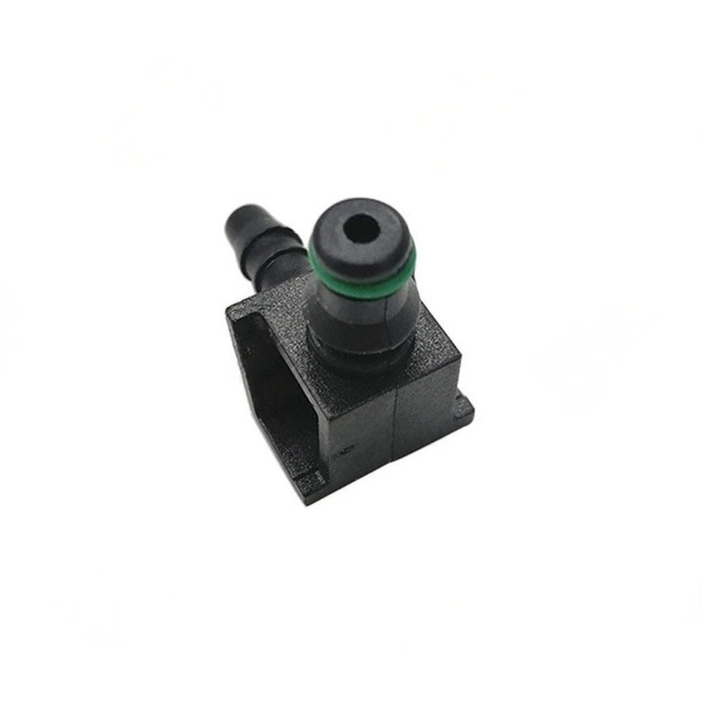 45 Degree Black Plastic Fuel Connector 2 Hole Return Joint for Vehicle Use
