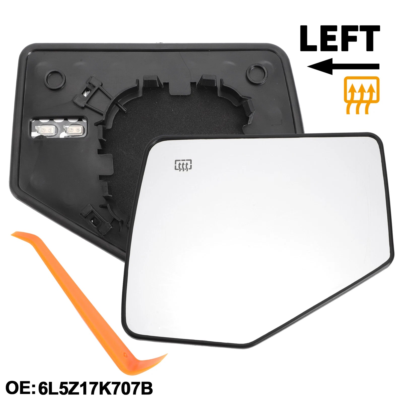 Heated Mirror Glass for Ford Explorer (2006–2010)