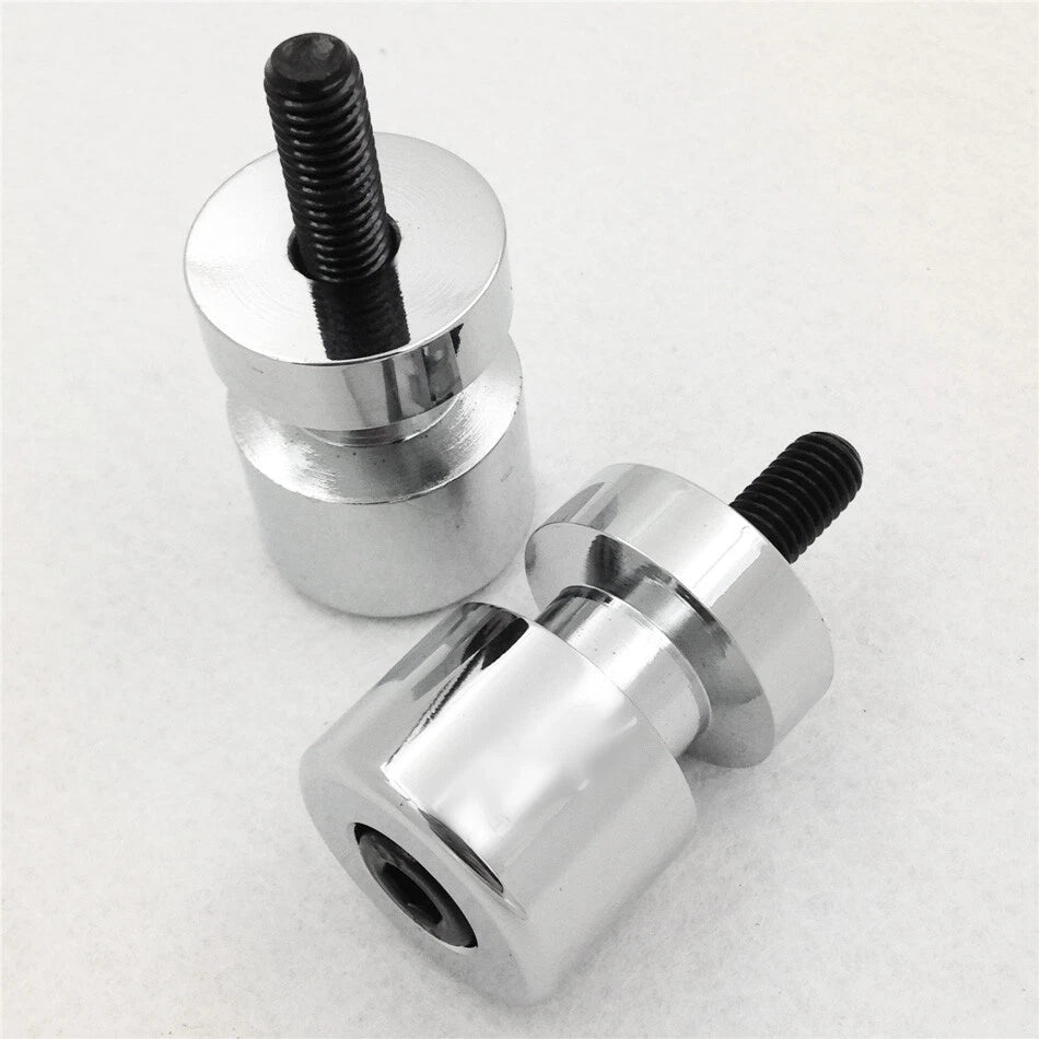 Chrome Swingarm Spools 8mm Thread for Honda RC51 (2000–2006)