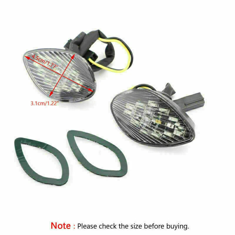 Clear Turn Signals for Honda CBR 1000RR (2004–2005) T9
