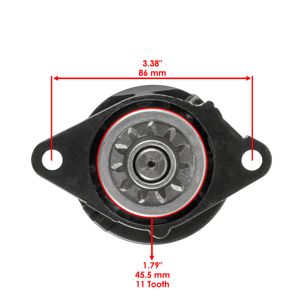 Starter Motor Replacement for Yamaha Marine 25HP 25MHZ (2001–2001)
