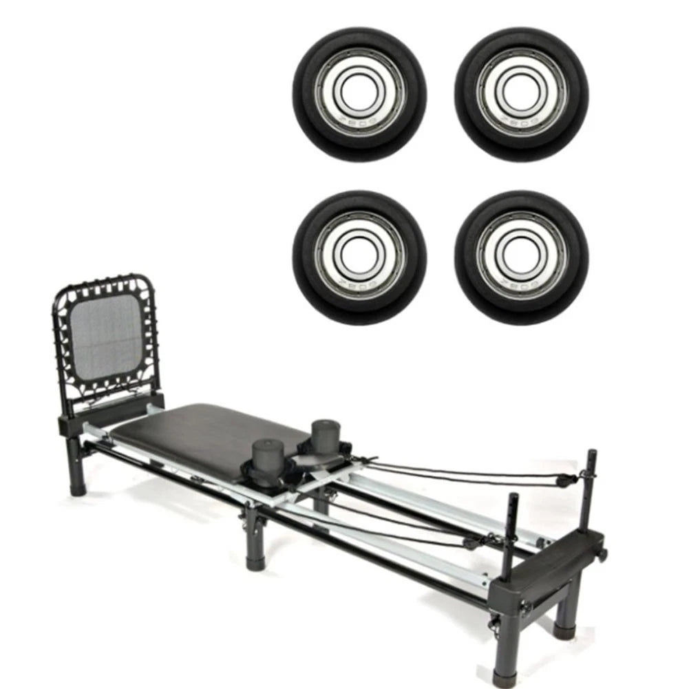 Replacement Pulley Gym Roller Wheels for Equipment Repair Upgrade Set