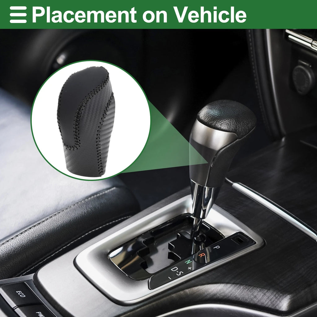 Gear Shift Knob Cover Replacement for Subaru Forester (2018–2023) Black