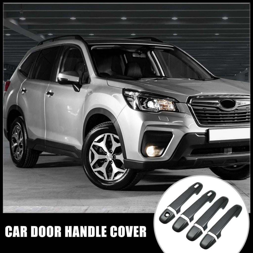 Door Handle Cover Trims Front Set with Keyless Hole for Subaru Forester (2014–2018)