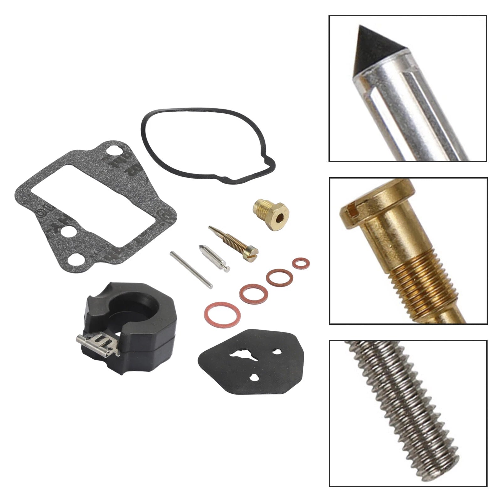 Carburetor Rebuild Kit for Yamaha 9.9HP (1986–1995) 15HP (1984–1992) 6E7-W0093