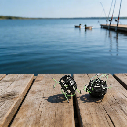 Double Hook Reverse Bottom Rig for Fishing (3# to 13# Size Range)