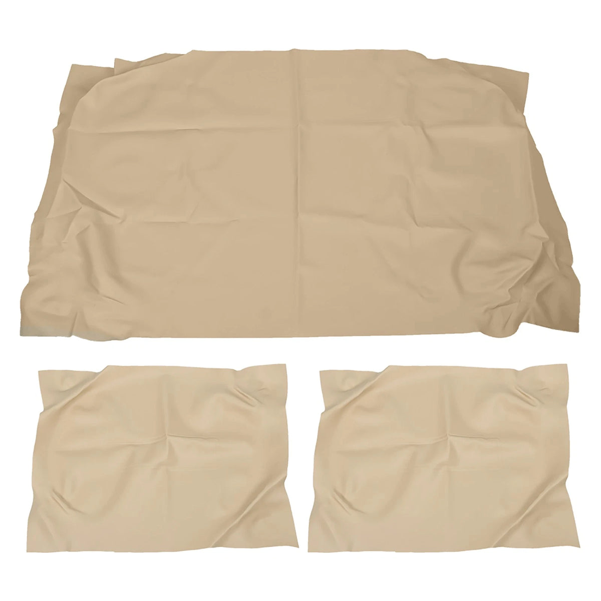 Set of 2 Leather Front Seat Covers for Club Car DS (1982–2000.5)