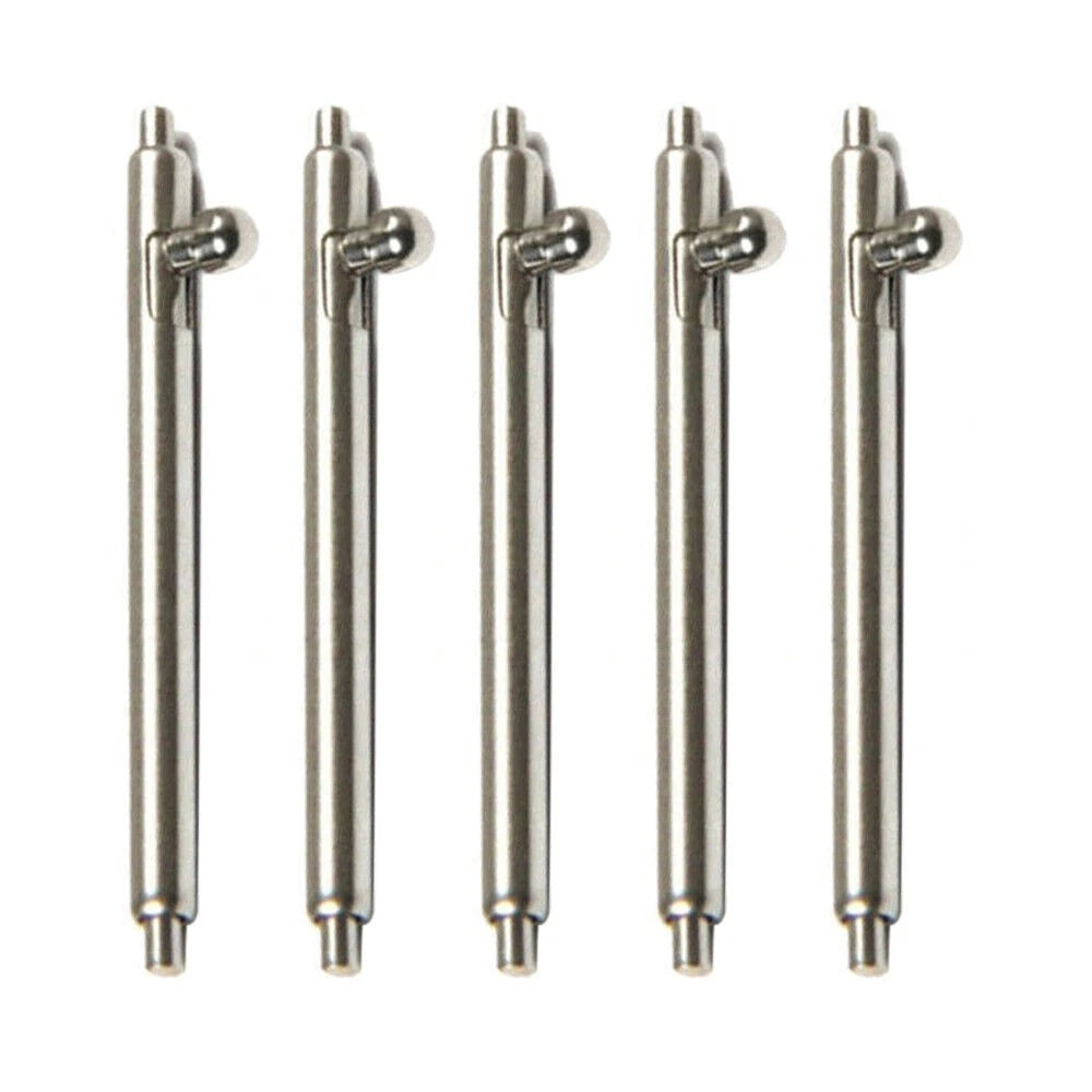 50x Stainless Steel Quick Release Watch Spring Bars for (16-24mm)