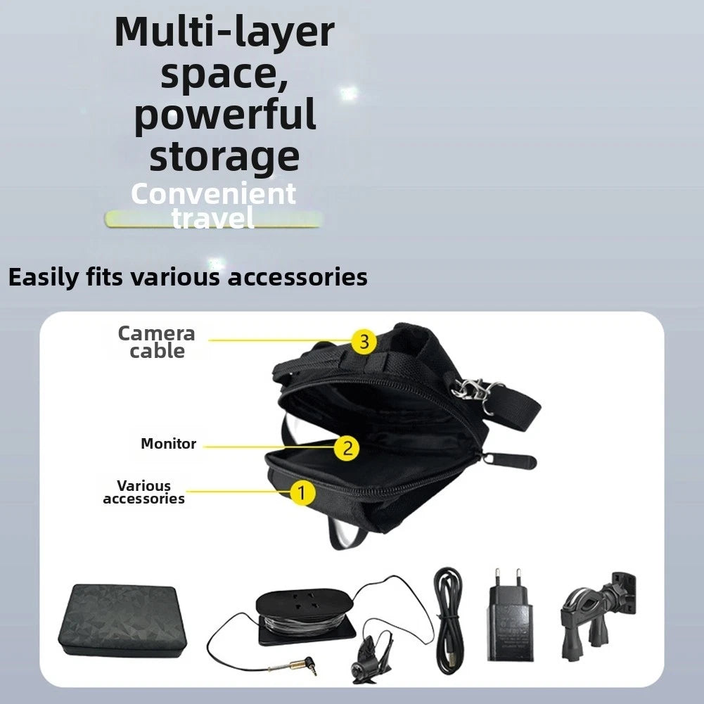 Lightweight Waterproof Shoulder Bag for Fish Finder (Universal Fit)