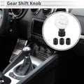 Set of 1 Shift Knob with 3 Adapters for Universal Fit (Automatic/Manual)