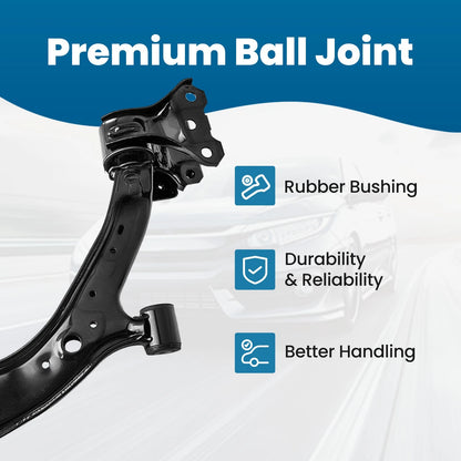 12x Control Arm Suspension Kit w/ Ball Joints Tie Rod for Honda CR-V (2007–2011)