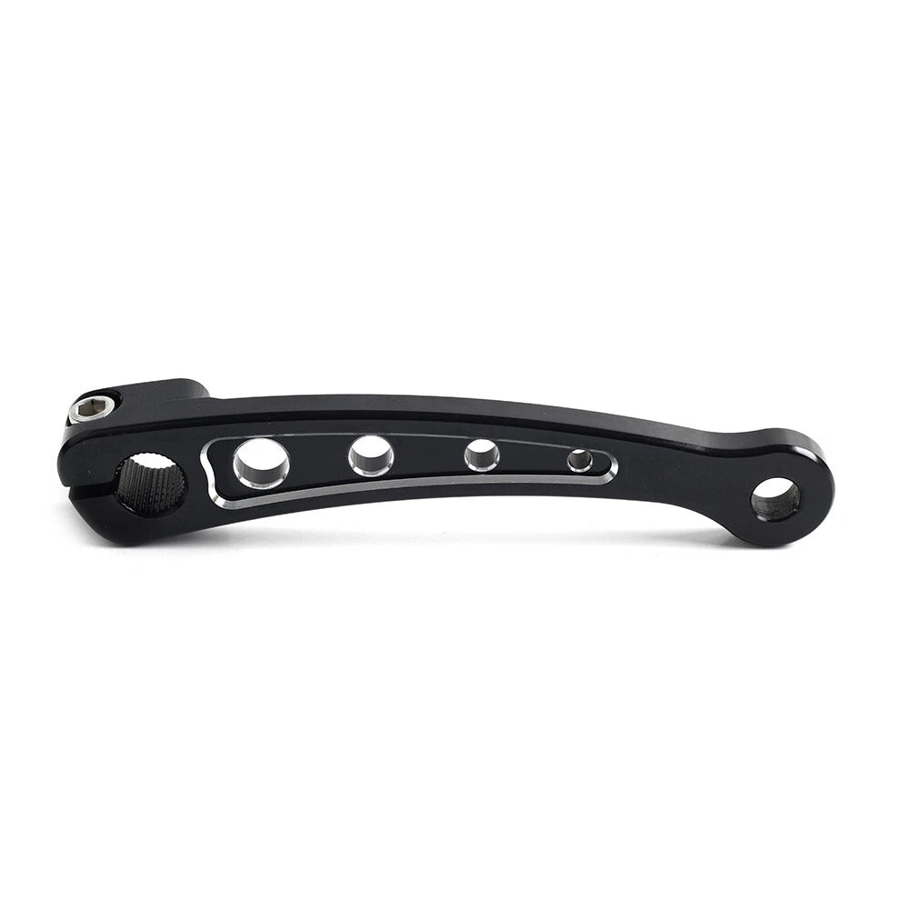 CNC Shift Lever for Harley Touring Street Glide (2014–2023) Black & Silver