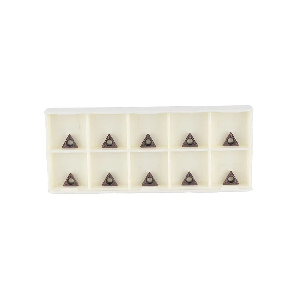 Set of 10 C Angle Carbide Inserts for Chamfering