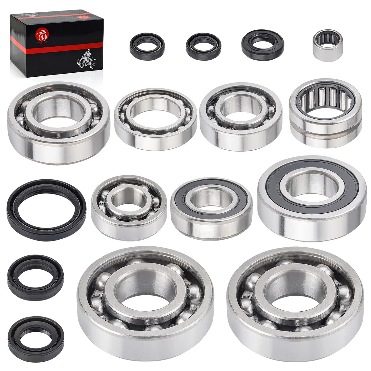 Crankshaft Transmission Bearings Seals Kit for Yamaha WR450F (2003–2006)