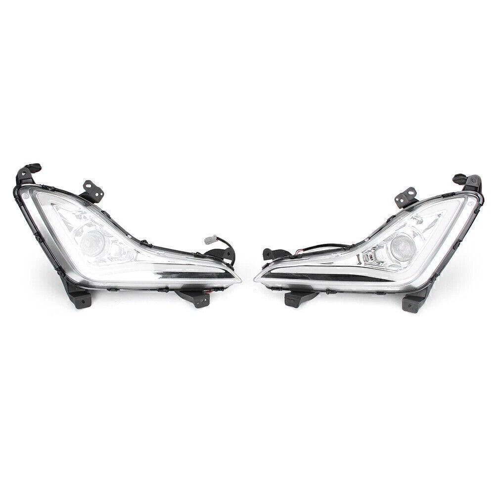 2X LED Daytime Running Light/Fog Lamps for Hyundai Elantra (2014–2015)