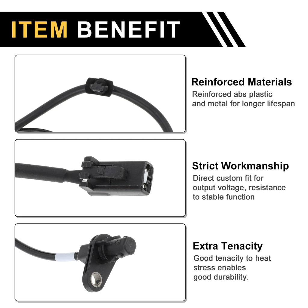 ABS Wheel Speed Sensor Front Left Replacement for Hyundai Verna (2004–2015)