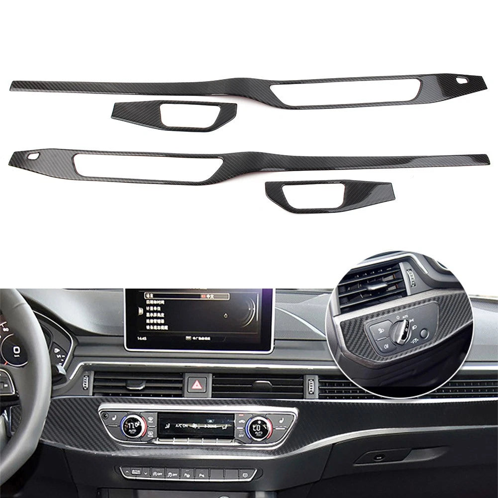 Center Console Vent Headlight Switch Cover for Audi A4 B9 (2017–2020)