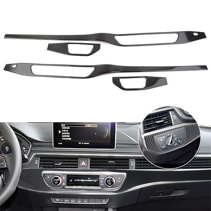 Center Console Vent Headlight Switch Cover for Audi A4 B9 (2017–2020)