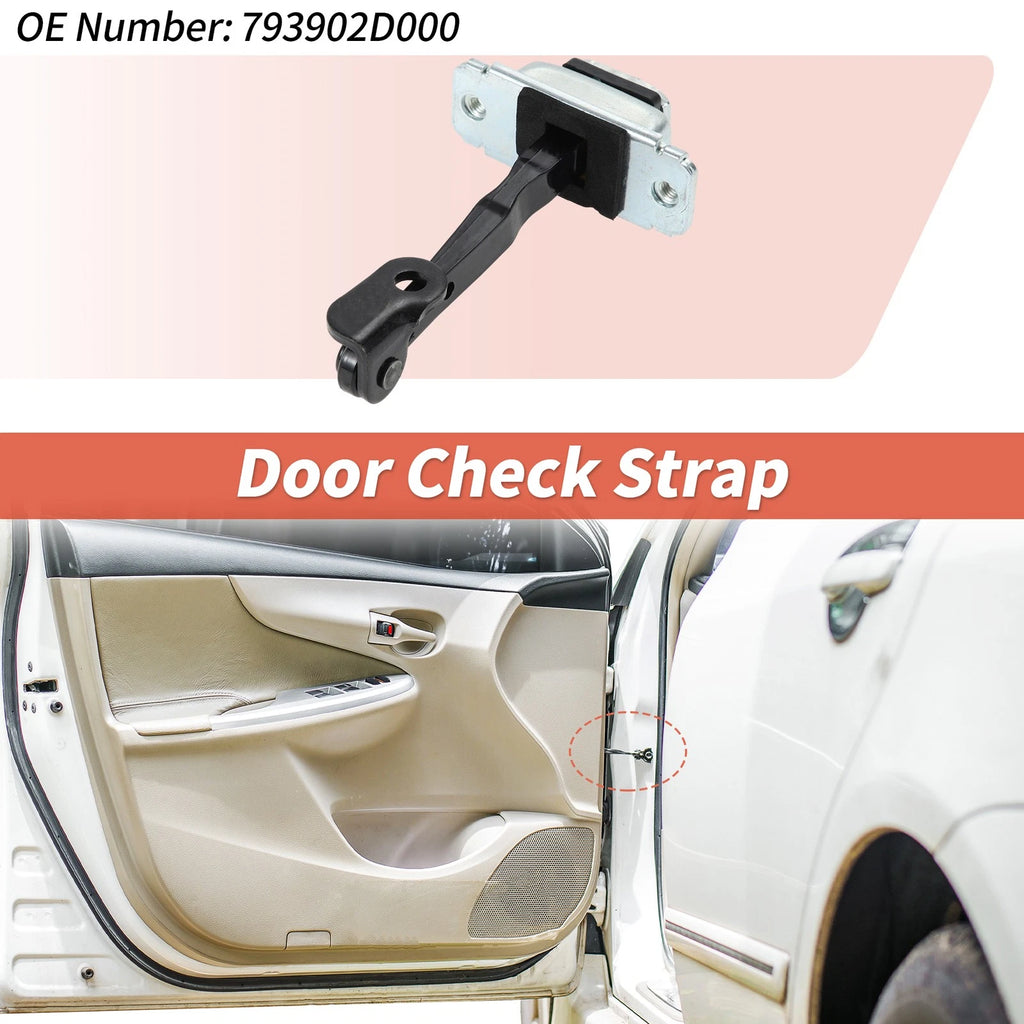 Door Check Strap Front Right Replacement for Hyundai Elantra (2001–2006)