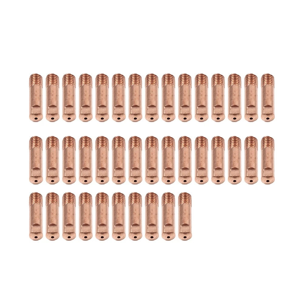 40 Pcs Contact Tips 035 for MIG Welding Gun (11-35)