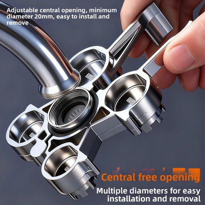 12-in-1 Multi-Purpose Faucet Wrench for Sinks