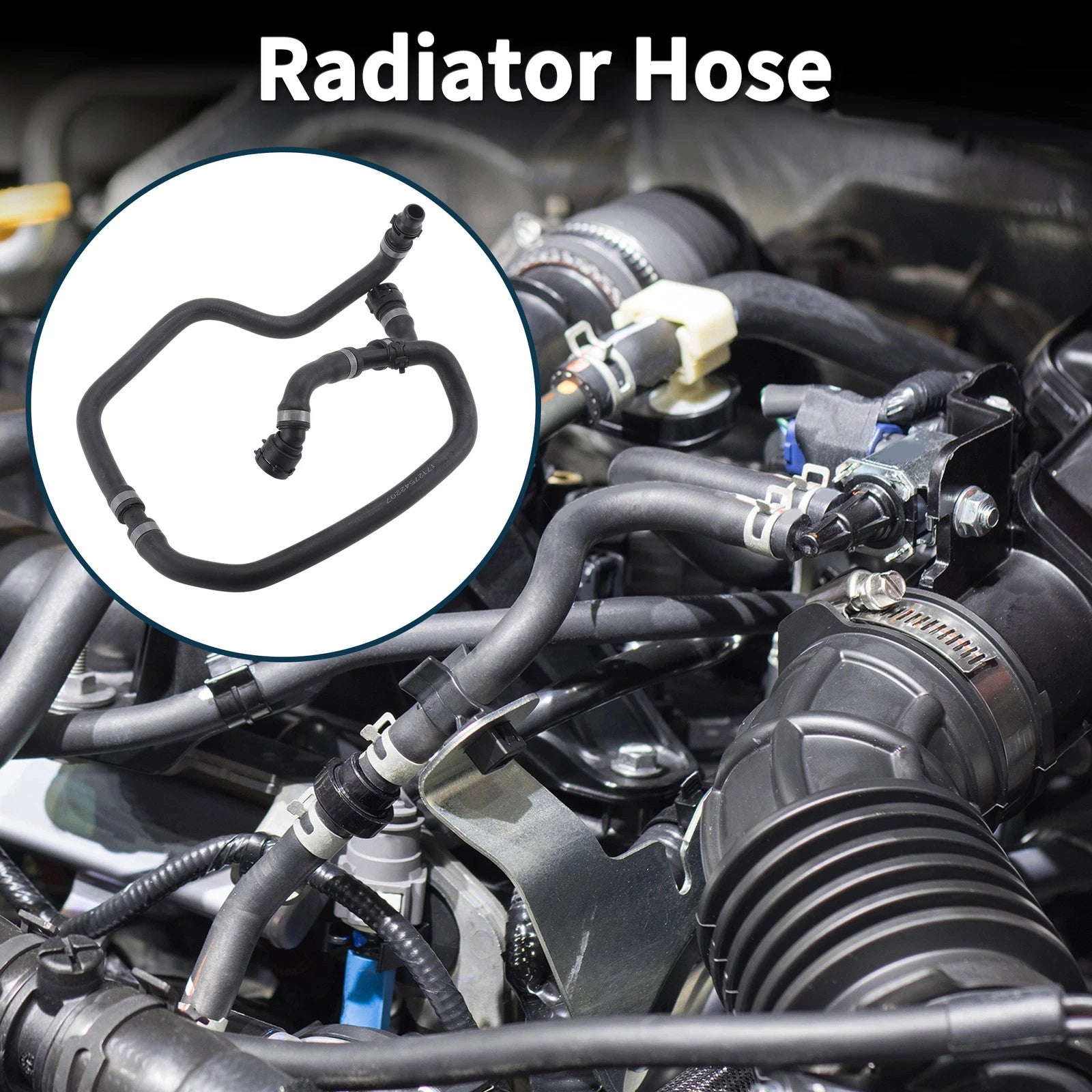 Radiator Hose Replacement for BMW 5 Series (2004–2010) Coolant Pipe