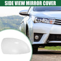Right Side Mirror Cover Replacement for Mazda 3 (2010–2011) GS1E691N1A23 White