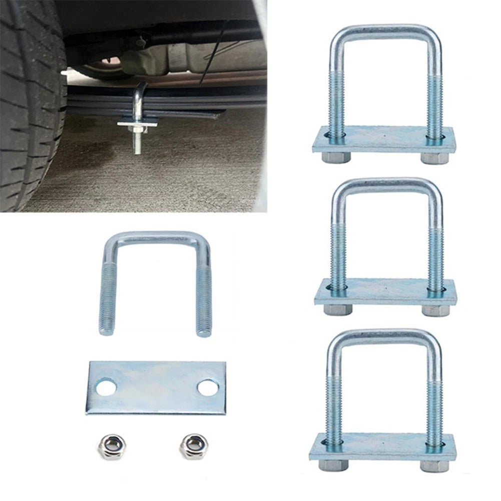 Set of 4 Leaf Spring Clamp Kit for Improved Transport Stability