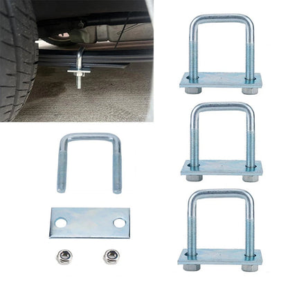 Set of 4 Leaf Spring Clamp Kit for Improved Transport Stability