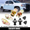 Tailgate Hinge Kit Replacement for Chevy Silverado Sierra (1999–2018)