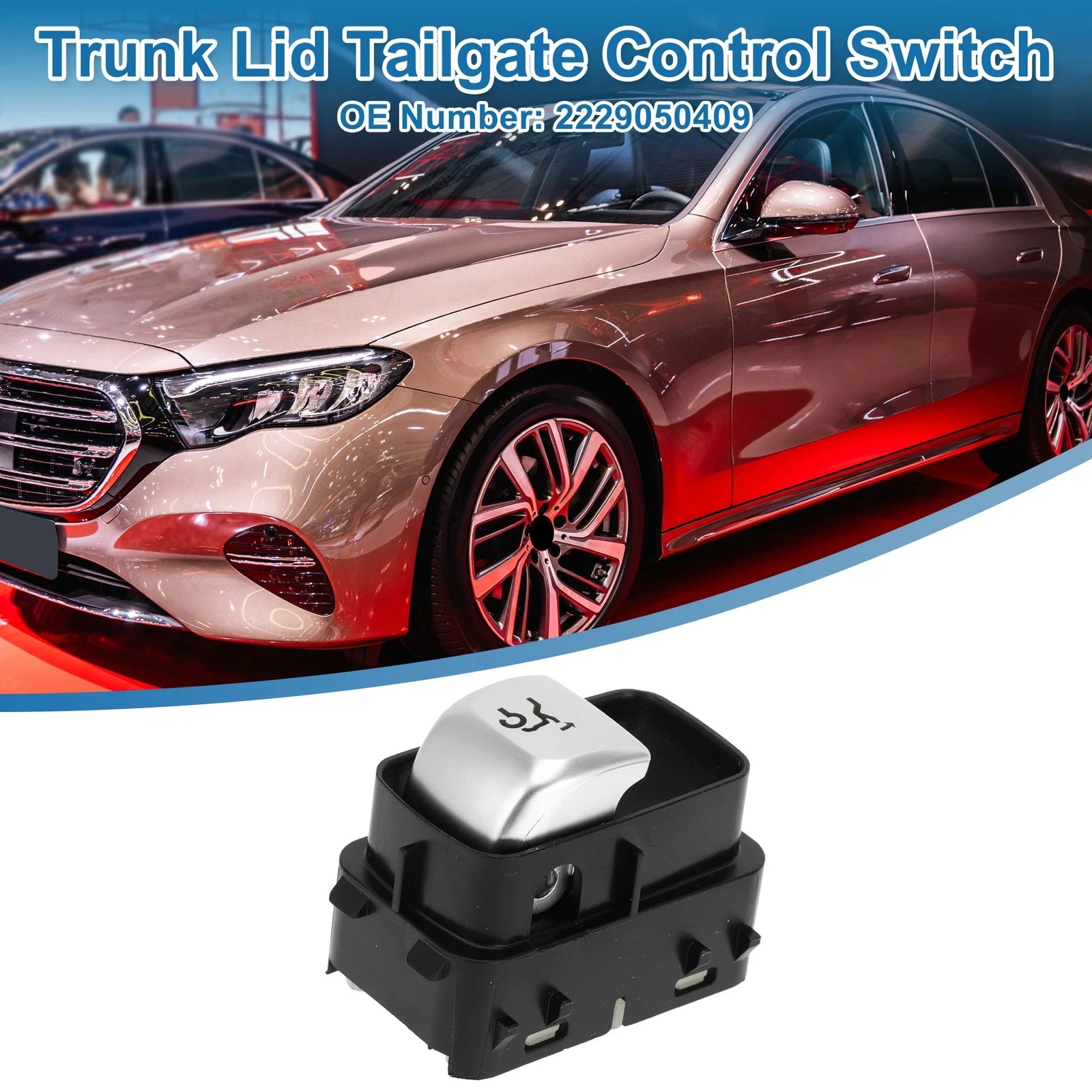 Trunk Release Switch Replacement for Mercedes-Benz AMG S 65 L 4MATIC (2021–2021)