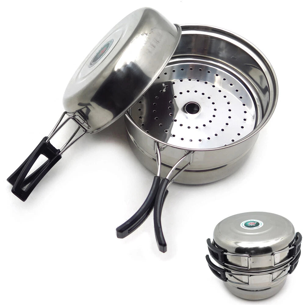 Compact Charcoal BBQ Grill for Outdoor Camping