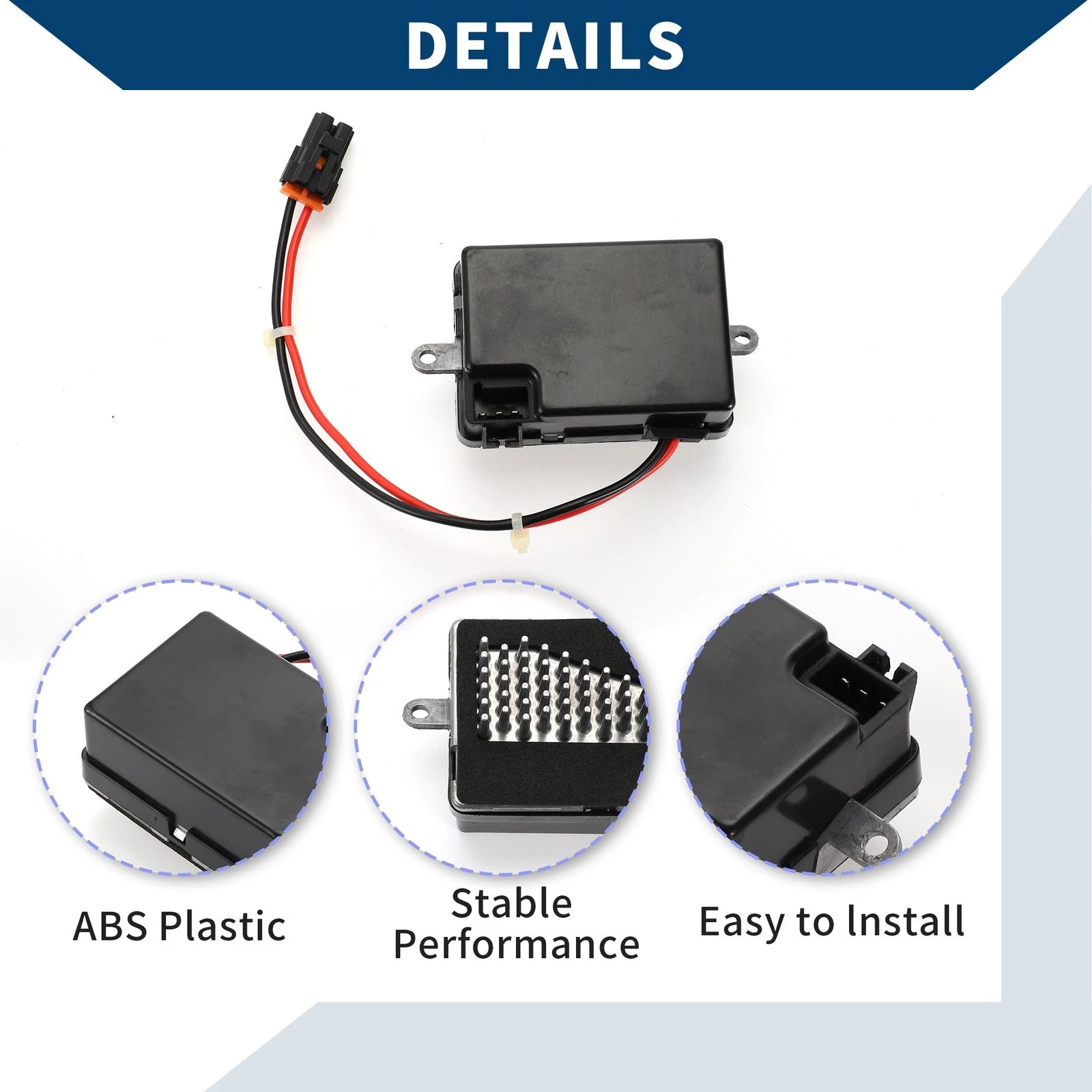 HVAC Blower Motor Resistor for Chevrolet Escalade 2002–2006