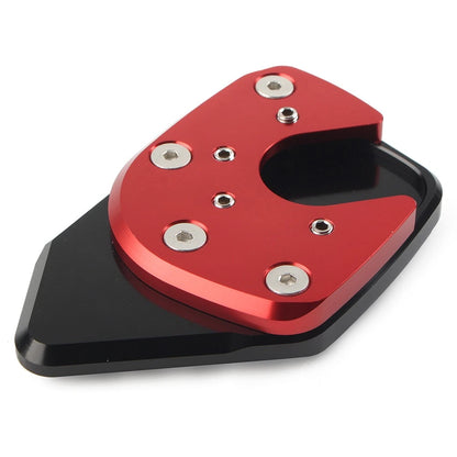 Kickstand Side Stand Extension Plate Pad for Honda X-ADV XADV 750 (2017–2018) Red