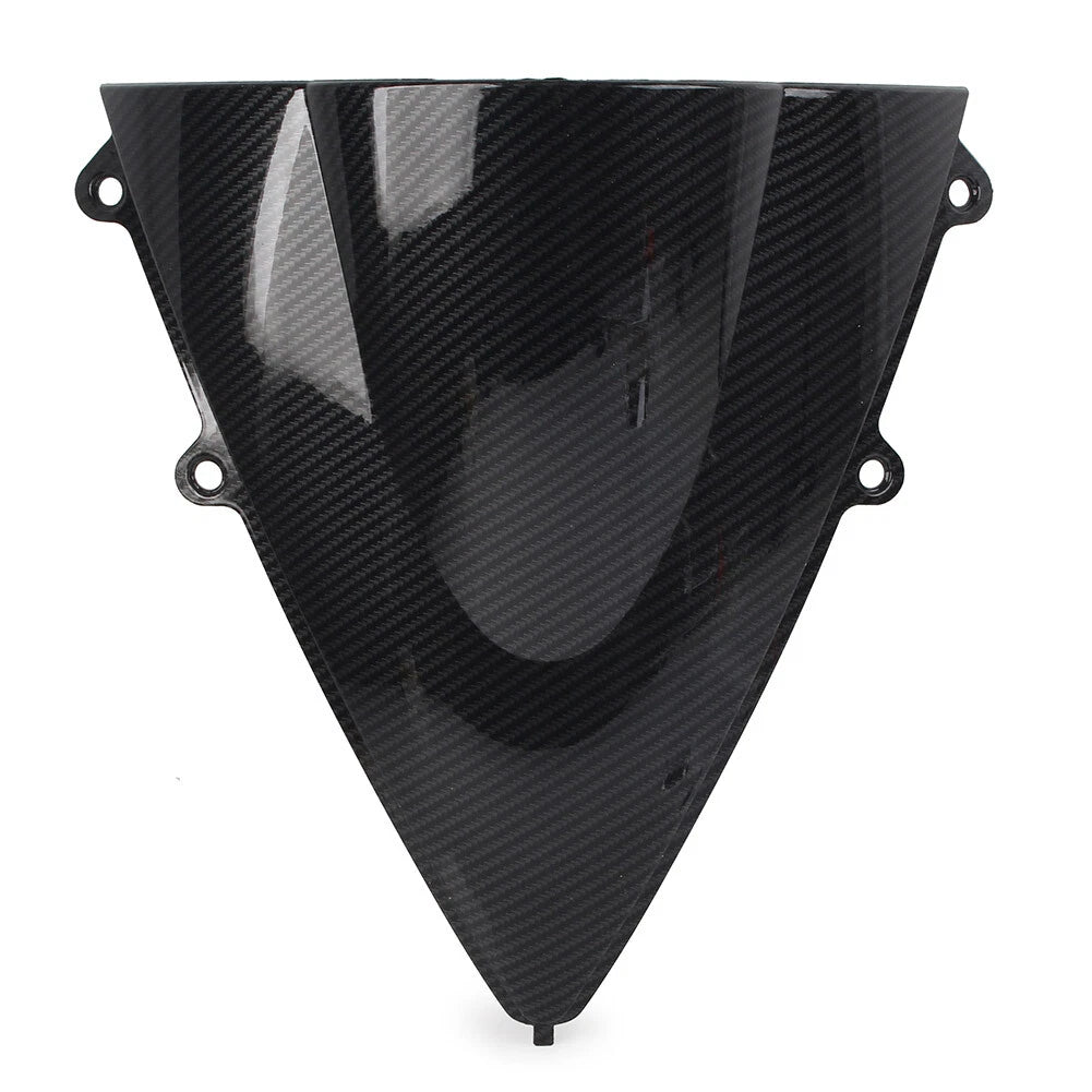 Black Carbon Fiber ABS Windshield Shield for Honda CBR1000RR (2012–2016)