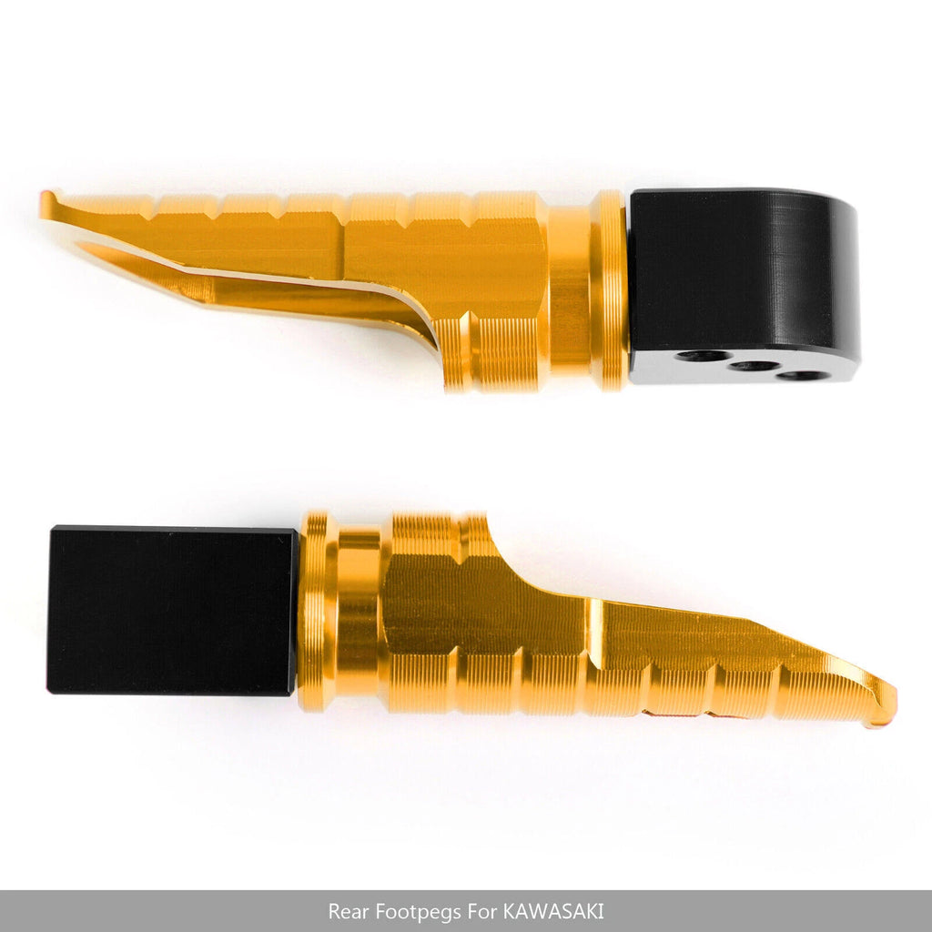 Rear Footpegs for Kawasaki Ninja 650 1000 Z800 Z900 Z1000 Z750R ZX6R ZX10R