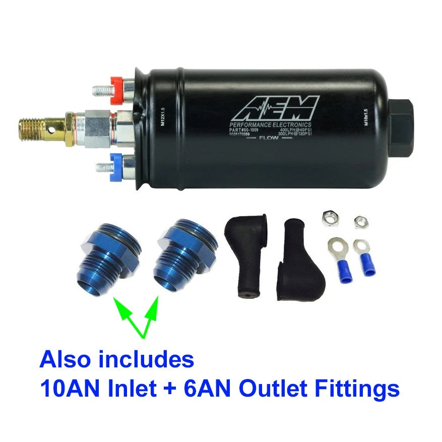 AEM 400LPH Fuel Pump 50-1009 for Universal Applications