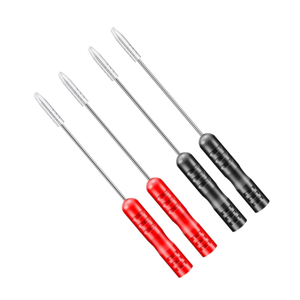 Electrical Test Tip Probes for Multimeters (Pointed Contact Design)