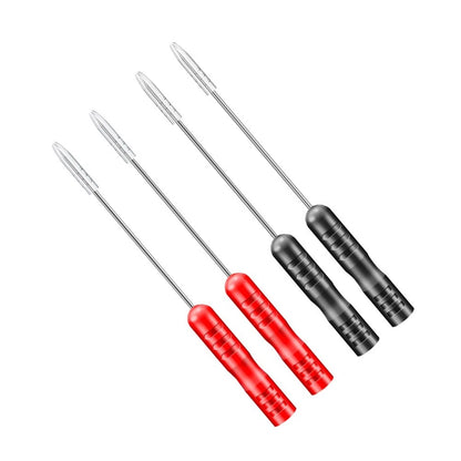 Electrical Test Tip Probes for Multimeters (Pointed Contact Design)
