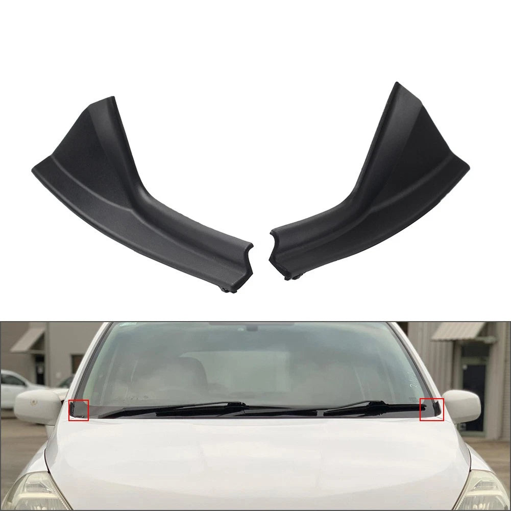 Front Side Cowl Extension Cover Water Deflector for Nissan Versa TIIDA (2007–2012)