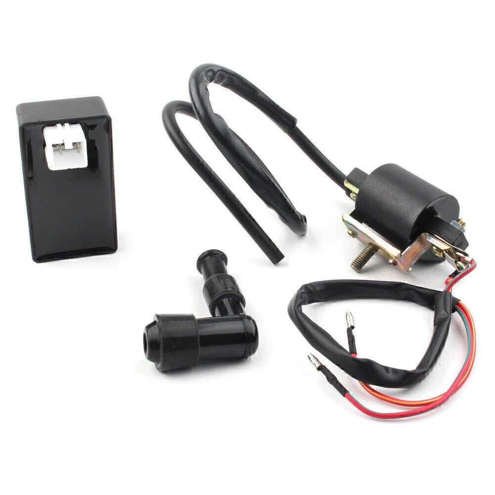 DC 4-Pin CDI Box Ignition Coil for ATV Dirt Pit Bike Go Kart (50-300cc)