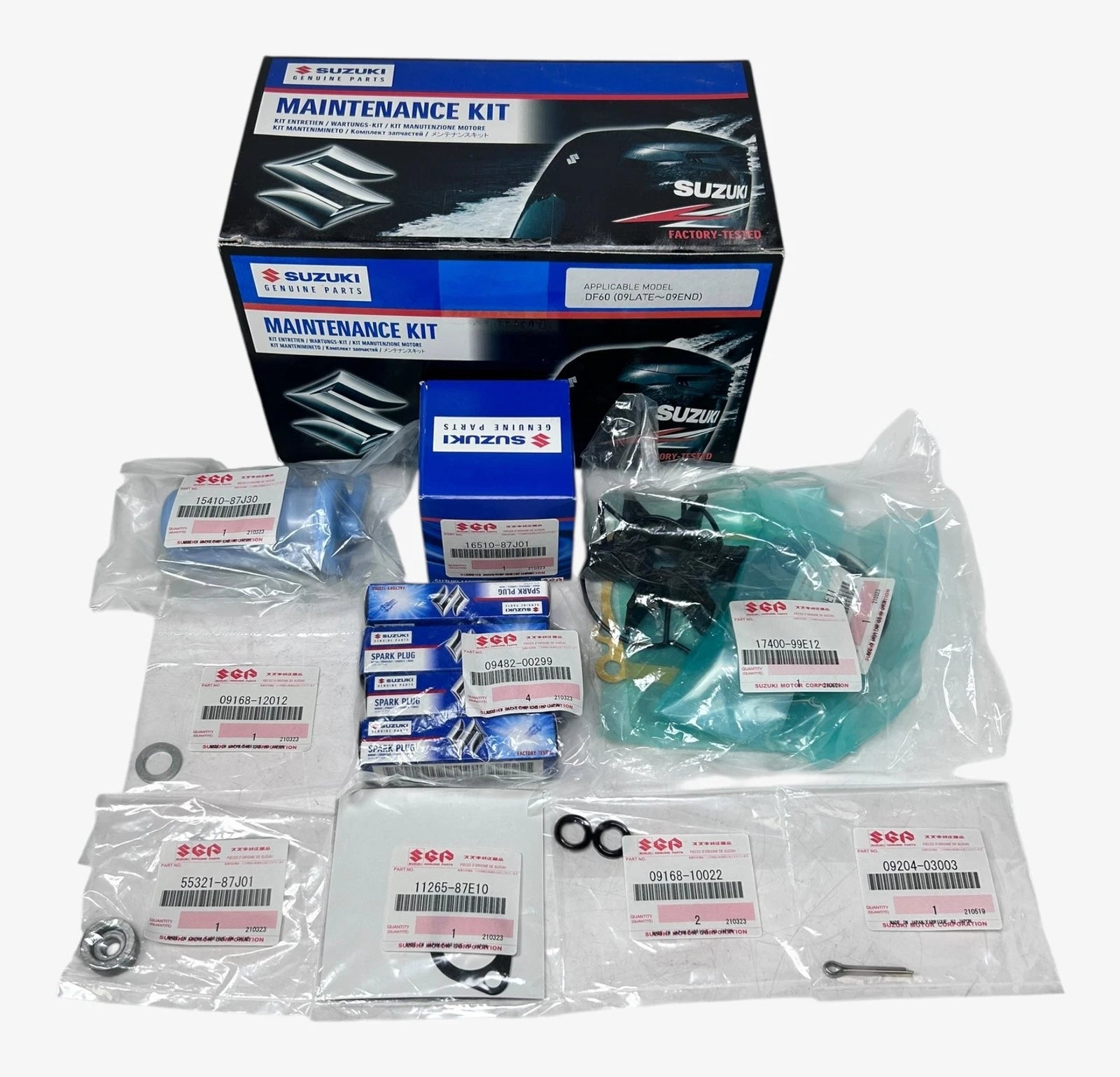Maintenance Kit Assembly for Suzuki DF60 (2009) 17400-99852