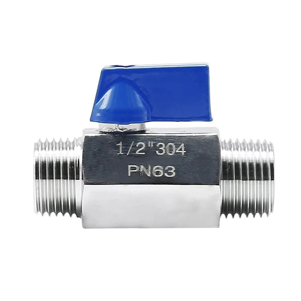 12'' Ball Valve with NPT Thread for Compact Applications (Stainless Steel)